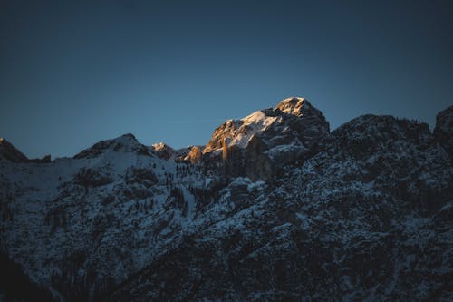 Бесплатное стоковое фото с гора, зима, природа