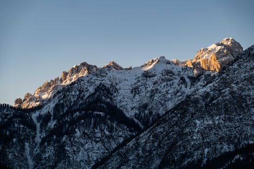 Бесплатное стоковое фото с горы, зима, природа