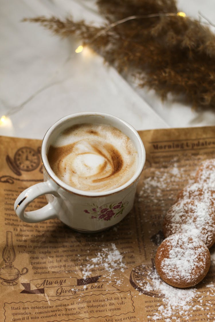 Coffee And Christmas Cookies