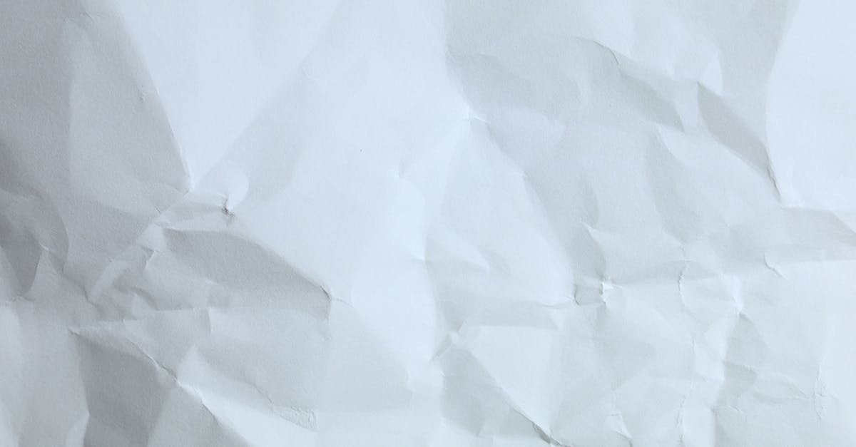 White Paper Sheet Surface · Free Stock Photo