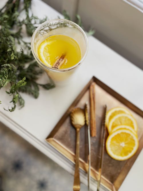 Kostnadsfri bild av bord, citron, cocktail