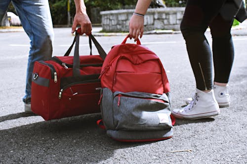 Bolsa E Mochila De Transporte Para Duas Pessoas