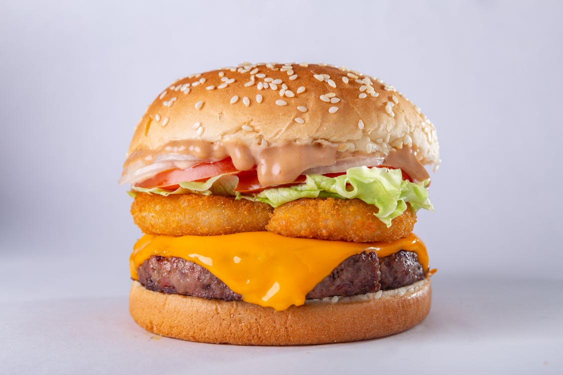 Gratis arkivbilde med burger, deig, delikat