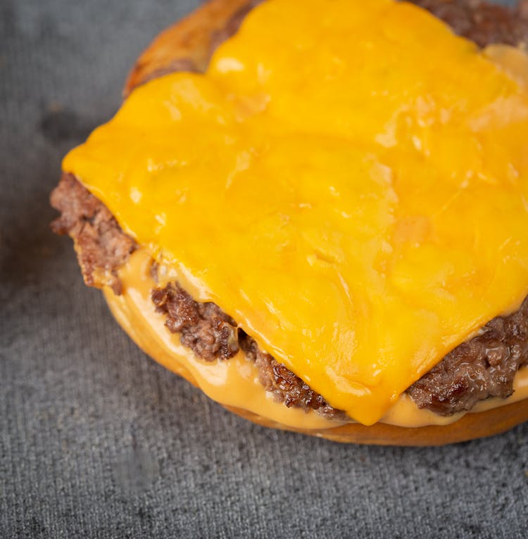 Cheese On Cheeseburger