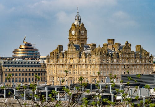 Free Balmoral Hotel in Edinburgh Stock Photo