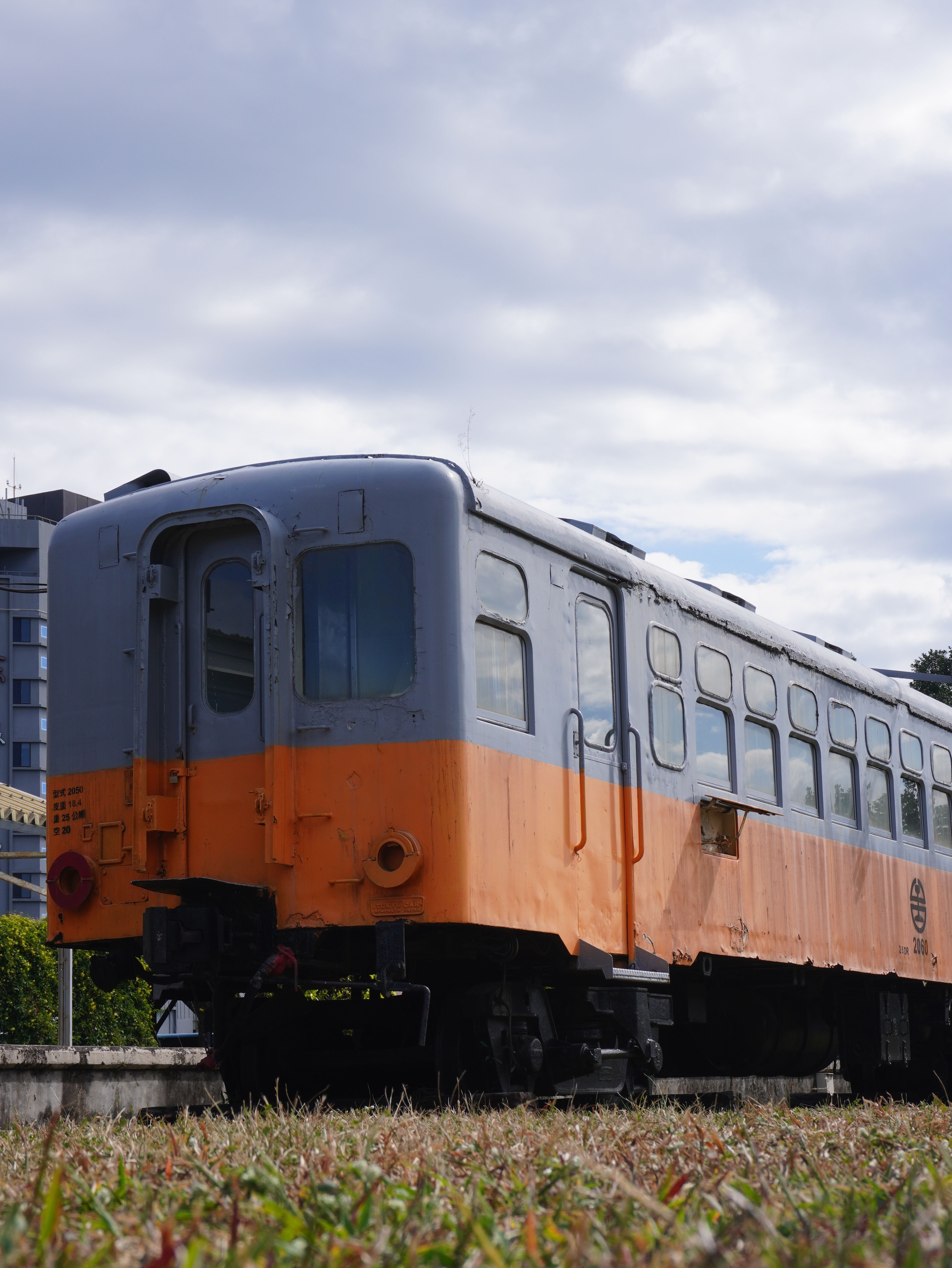 Back View of Vintage Train Car · Free Stock Photo