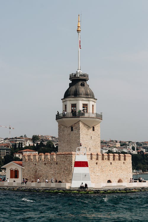 Immagine gratuita di città, Istanbul, la torre di maiden