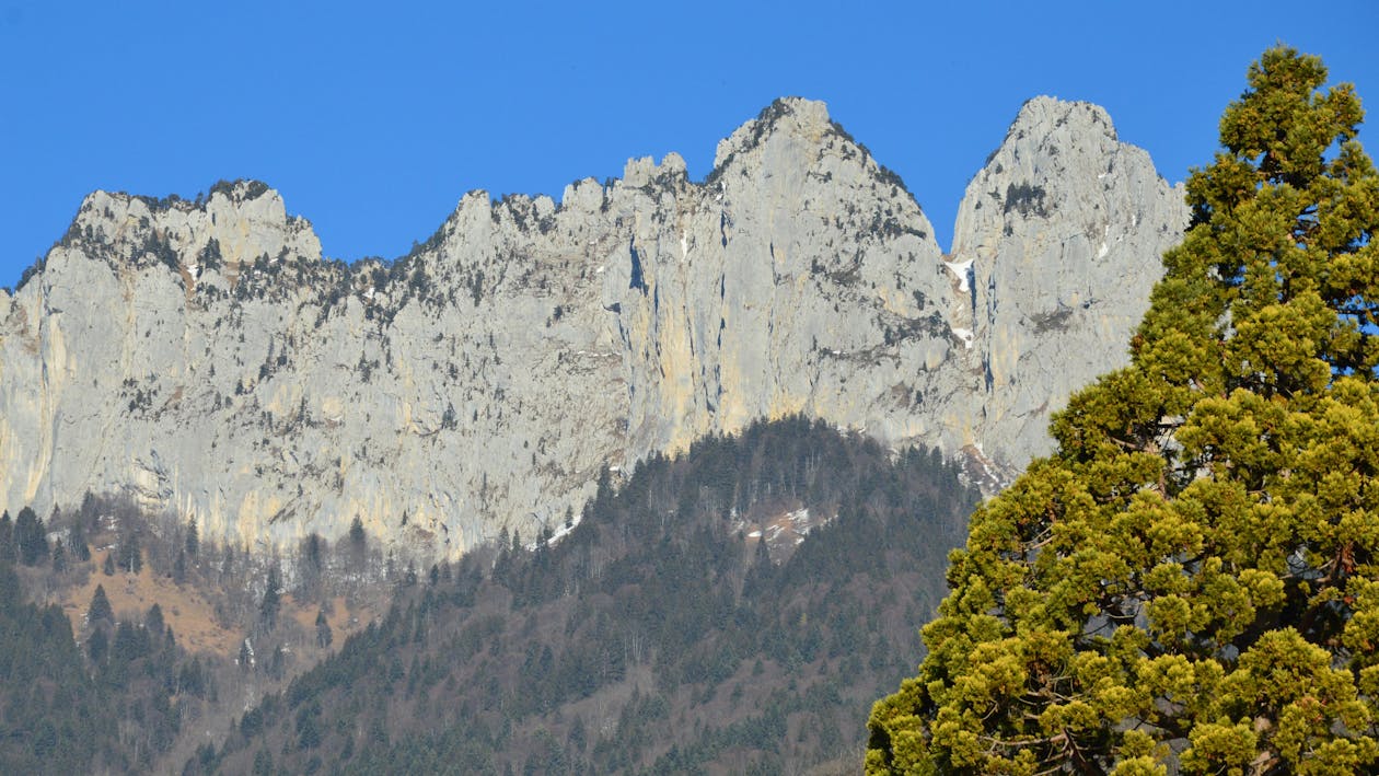 Photos gratuites de abrupt, alpes, dents de lanfon