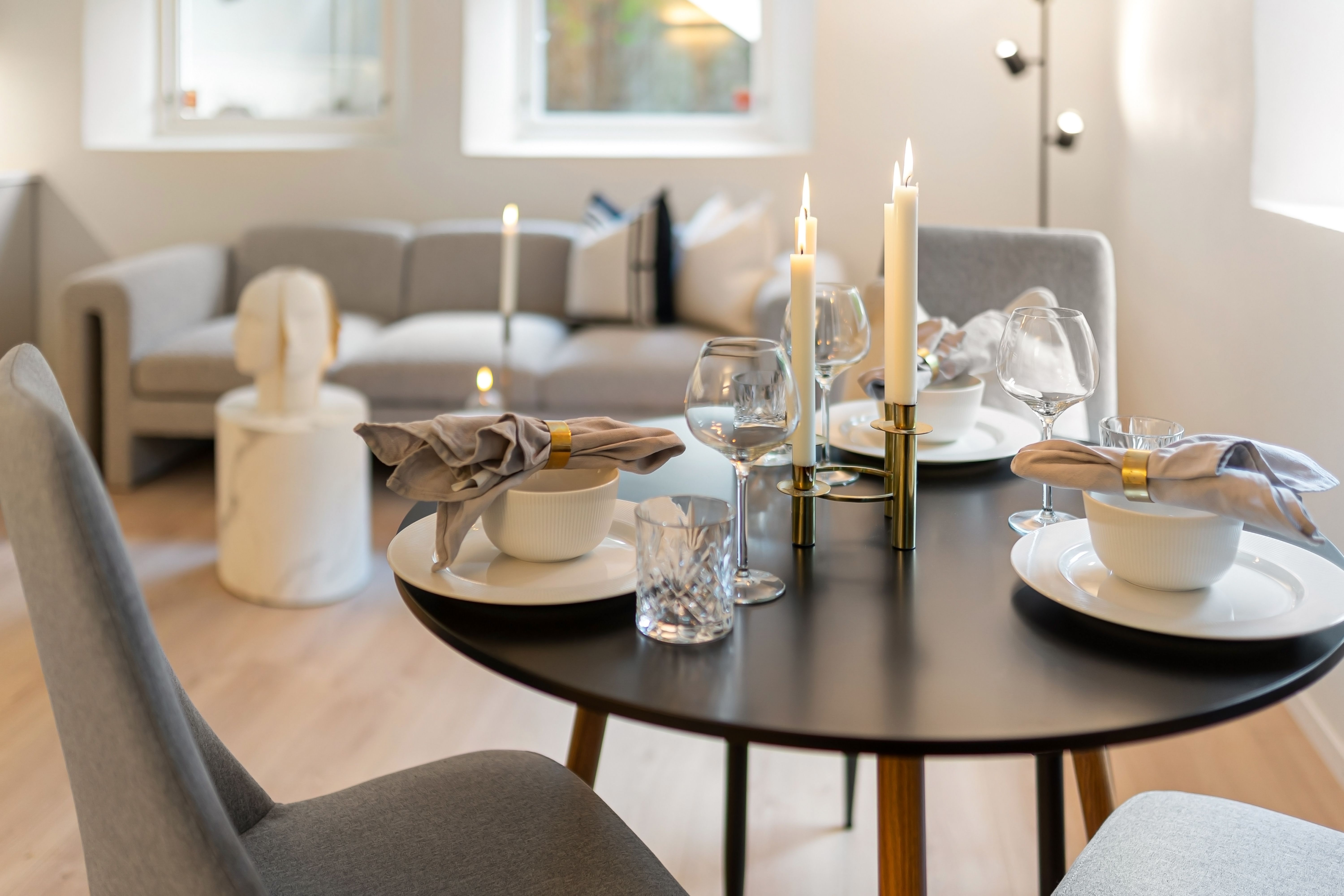Moderne Wohnungsausstattung