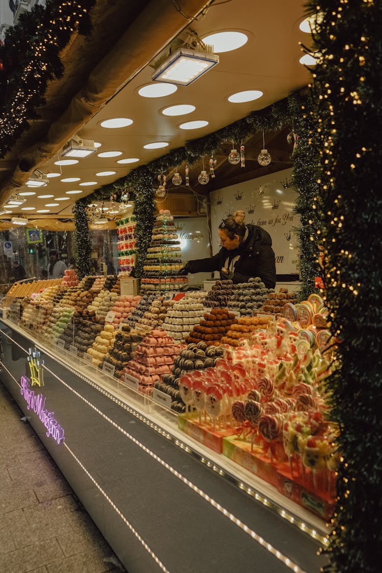 Woman In A Candy Shop 