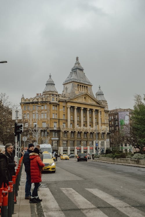 Gratis lagerfoto af anker palads, Budapest, fodgængerovergang