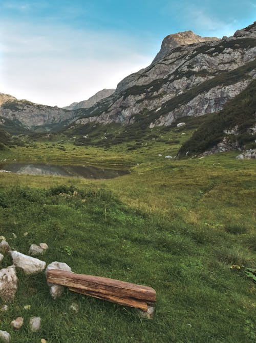 Lake in Alpine Landscape