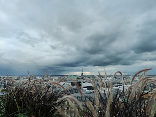 Foto d'estoc gratuïta de cel gris, ciutat, ciutats