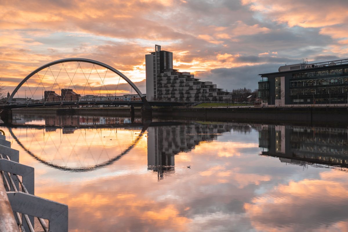Glasgow city architecture