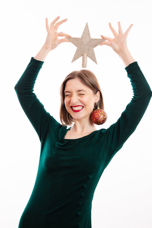 Fotos de stock gratuitas de bola de navidad, estrella de navidad, feliz