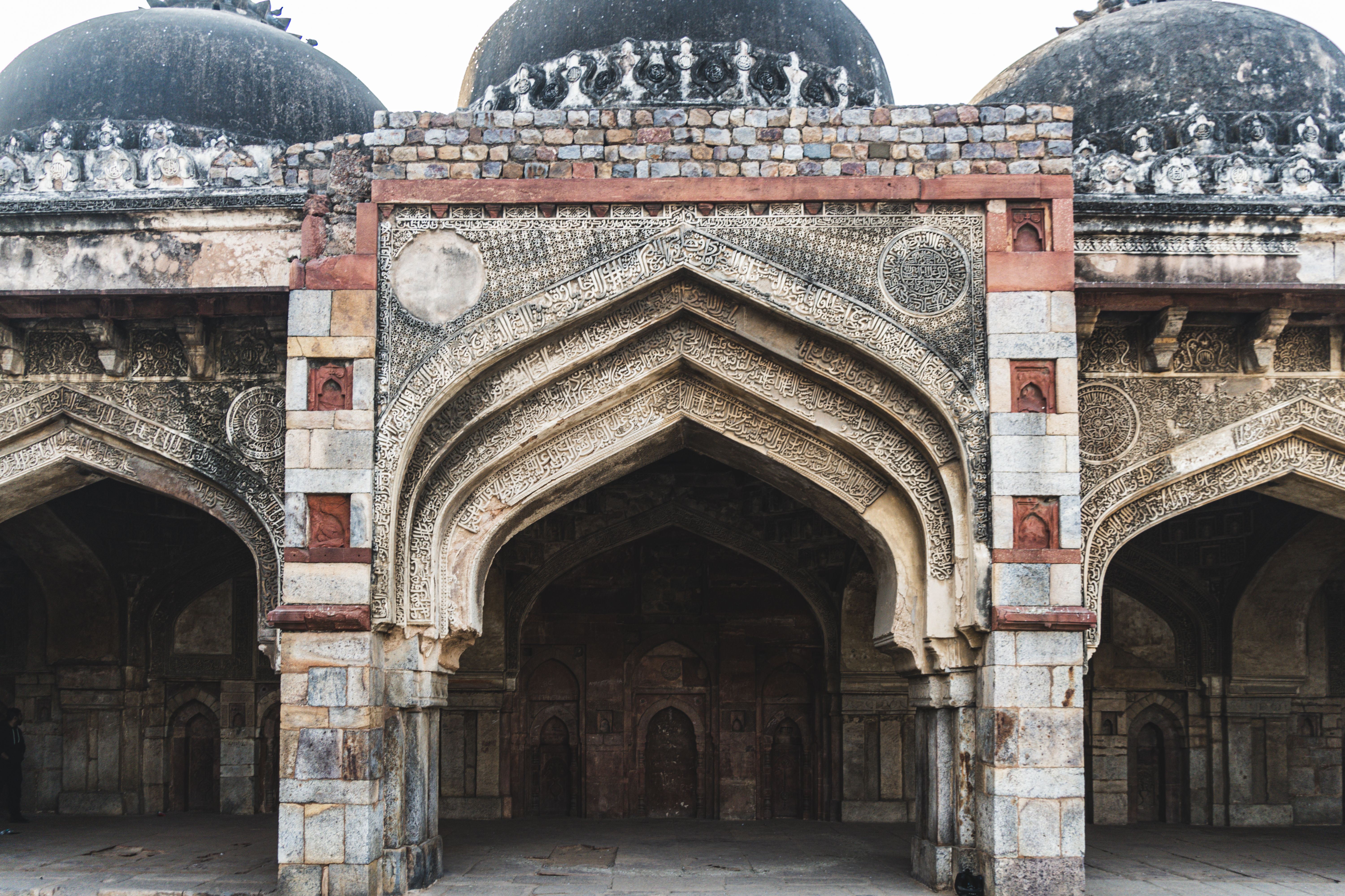 Watch sunset from the Hauz Khas madrasa
