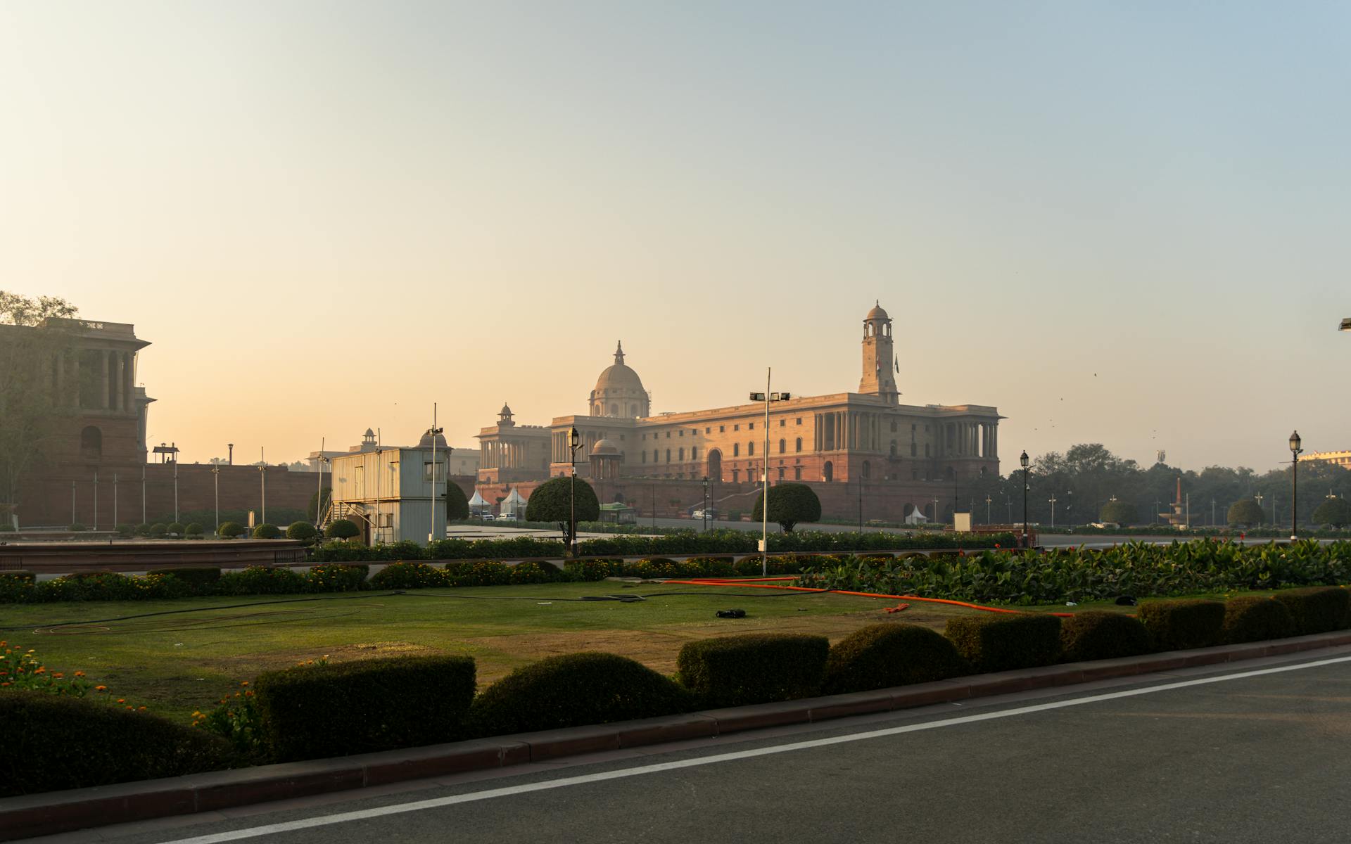 Rashtrapati Bhavan - Presidential Palace in New Delhi, India