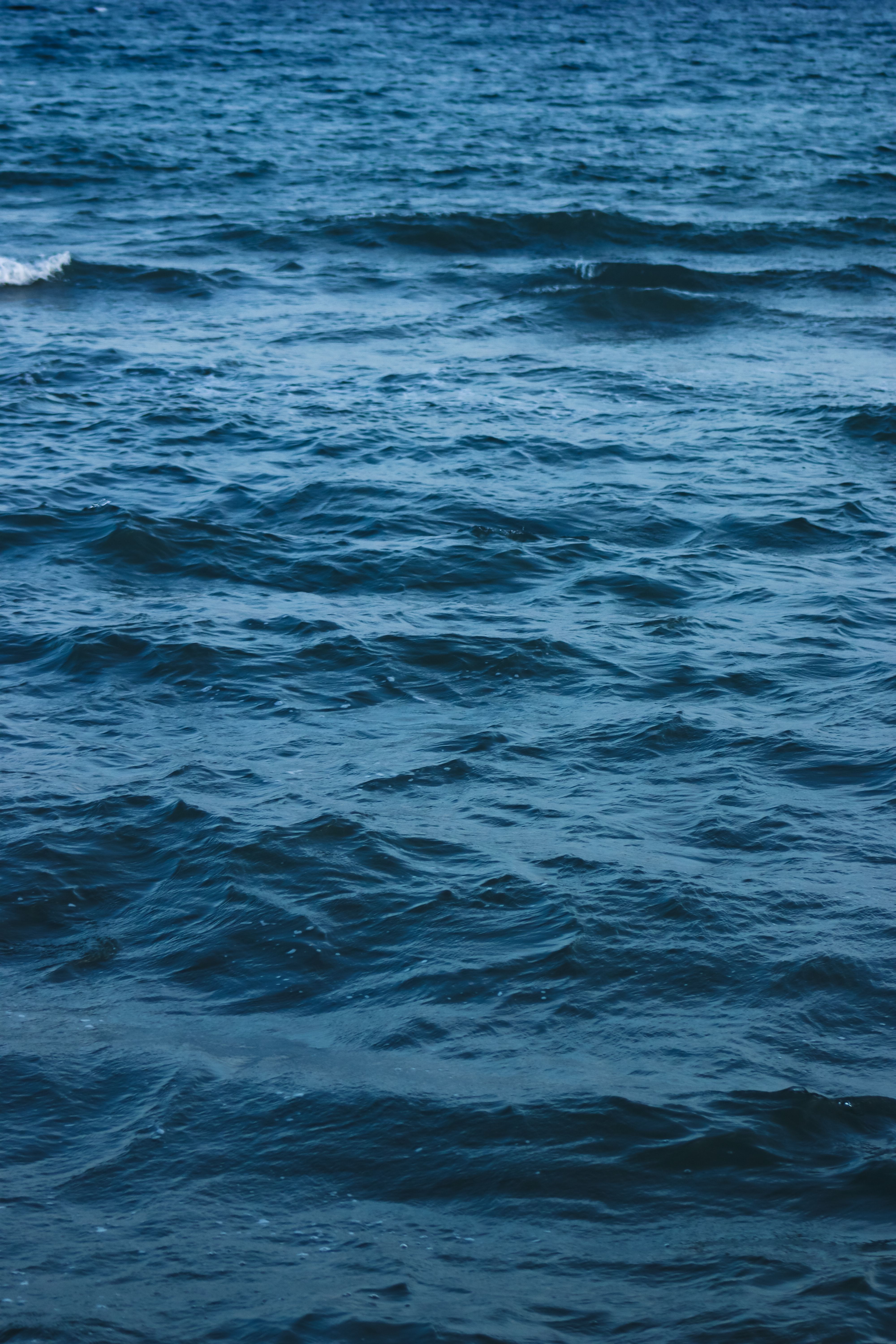Sea Wave at Dusk · Free Stock Photo