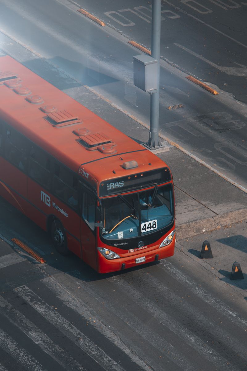 Red Bus on Road · Free Stock Photo