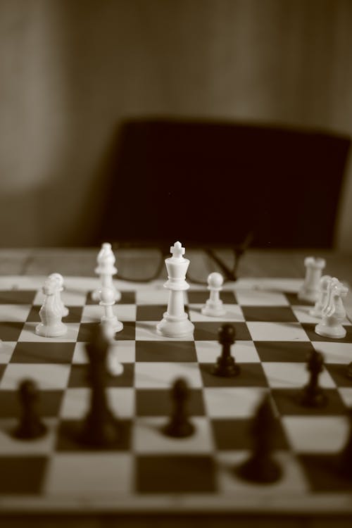 垂直拍摄, 戰略, 棋 的 免费素材图片