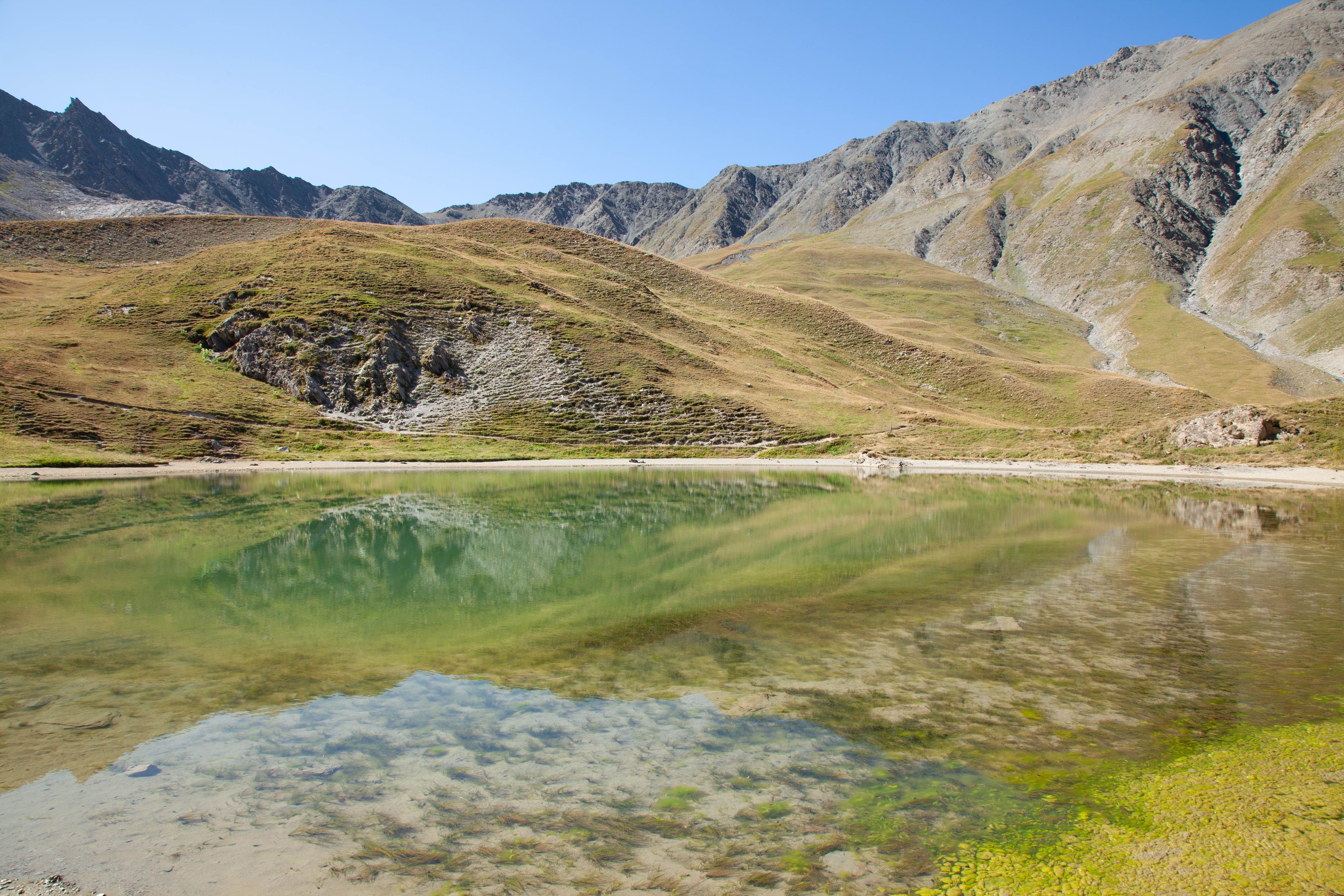Alpine Landscape with Lake · Free Stock Photo