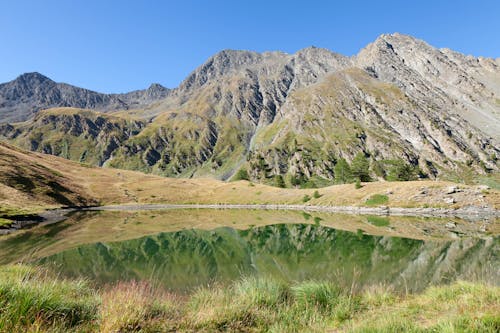 Fotobanka s bezplatnými fotkami na tému Alpy, hory, jazero