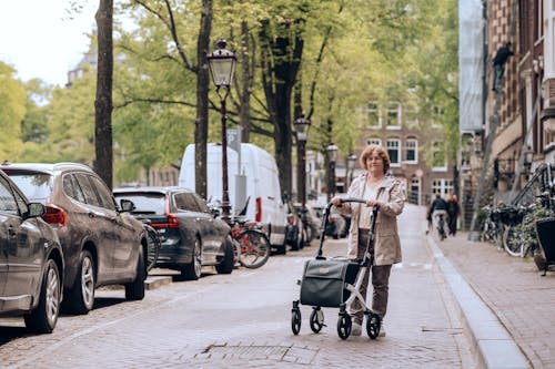 Gratis lagerfoto af ældre, Amsterdam, biler