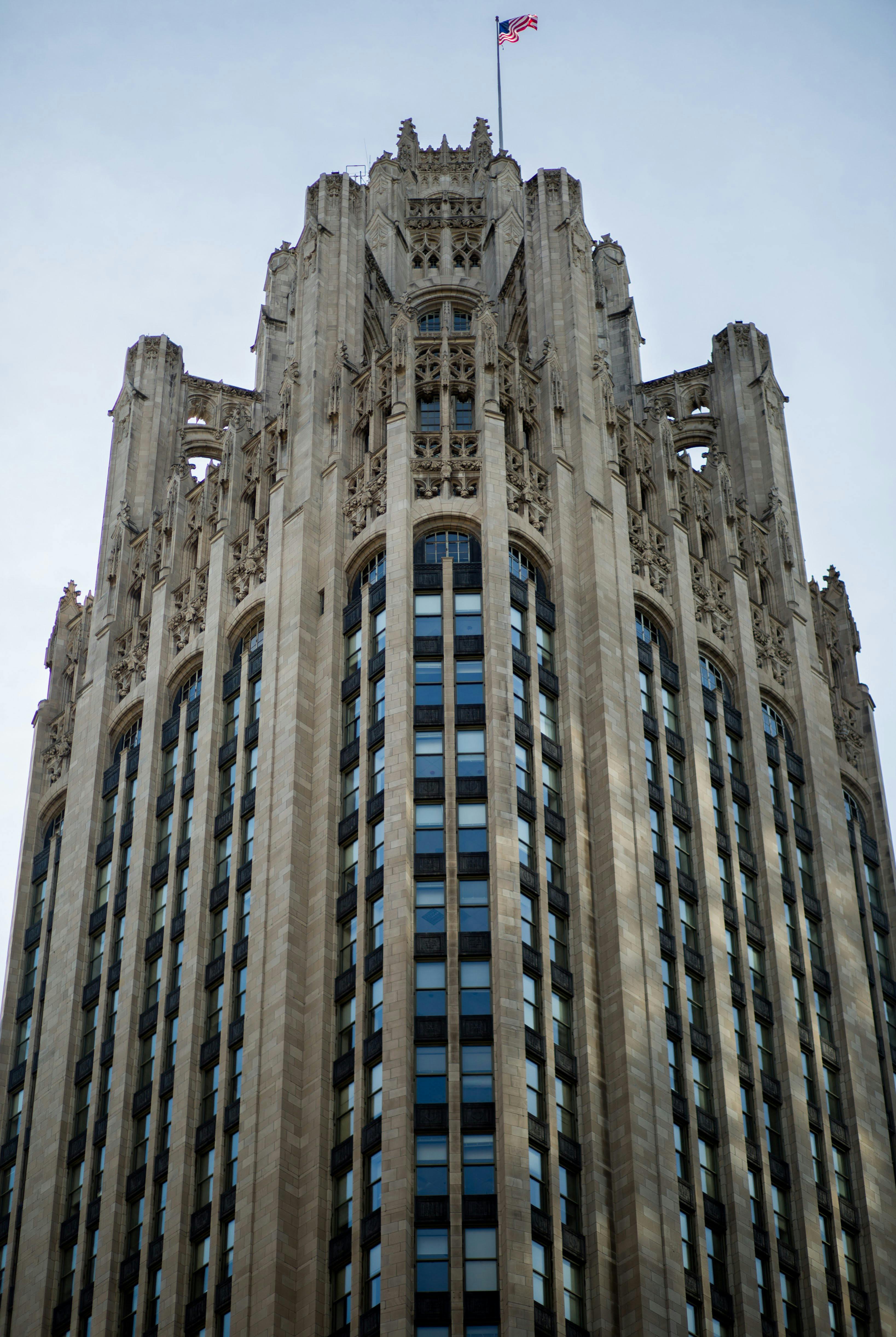 Free stock photo of Tribune Tower