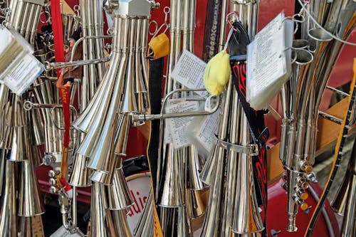 Close up of Traditional Musical Instruments