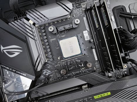 Ilustrasi Perbandingan ASUS vs MSI: Motherboard Gaming Mana yang Lebih Unggul di 2025? dalam artikel teknologi