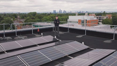 Fotos de stock gratuitas de azotea, ecología, energía renovable