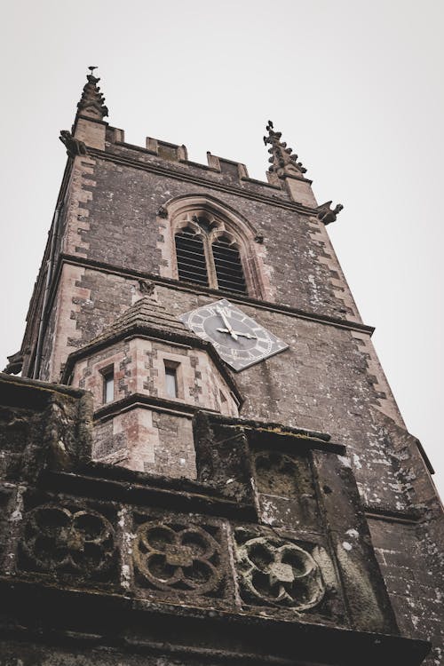 Tower of Gothic Church