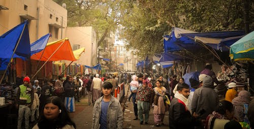 Δωρεάν στοκ φωτογραφιών με Ινδία, Νέο Δελχί, πλήθος