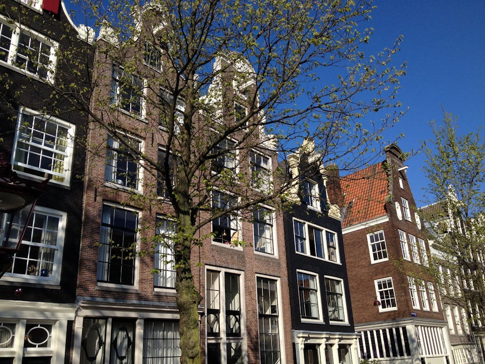 Foto d'estoc gratuïta de amsterdam, arquitectura, barri antic