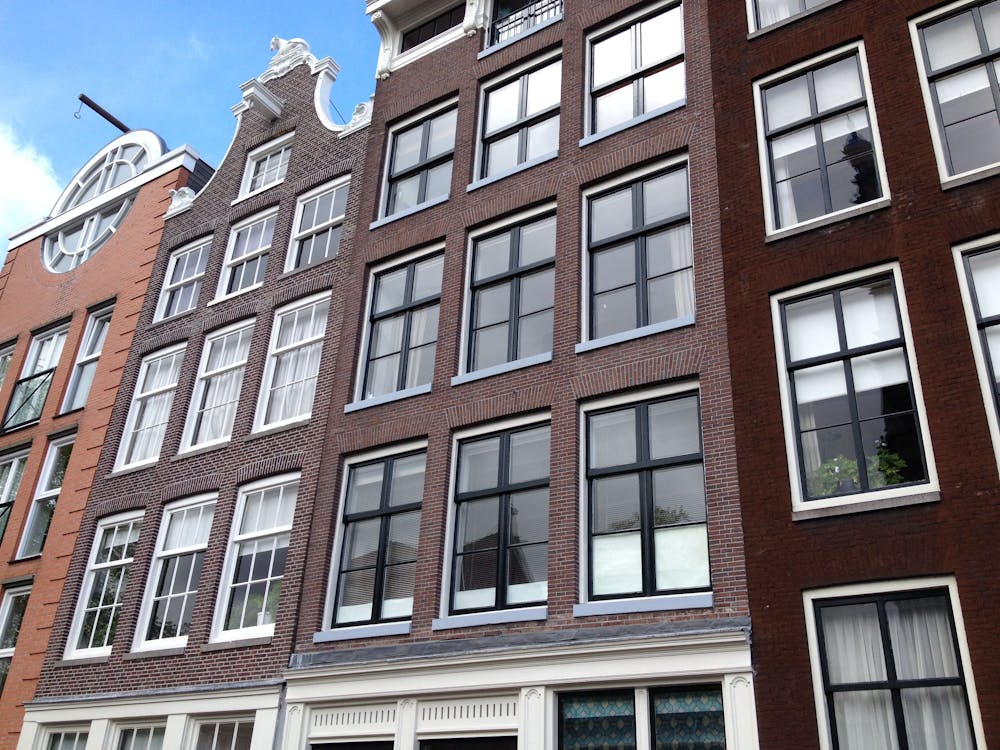 Foto d'estoc gratuïta de amsterdam, arquitectura, façana