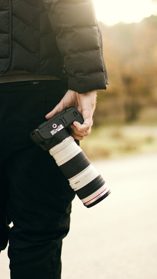 Kostenloses Stock Foto zu ausrüstung, fotograf, kamera