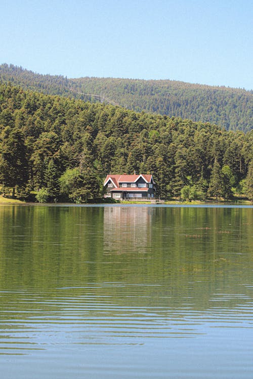 House over Lake