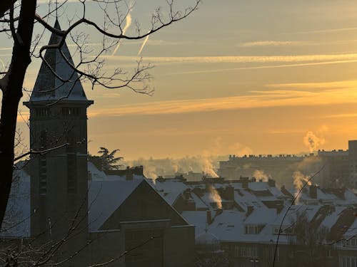 Sunrise in brussel