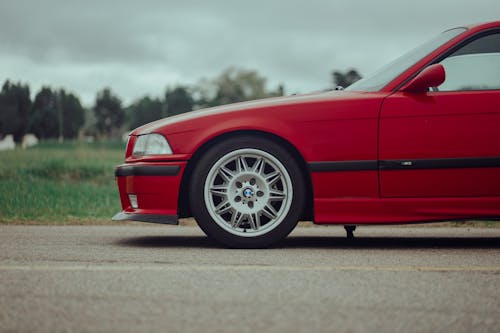 Imagine de stoc gratuită din BMW, drum, focalizare selectivă