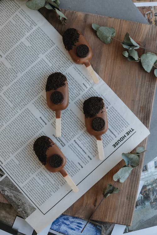 Fotobanka s bezplatnými fotkami na tému čokoláda, cookies, denník