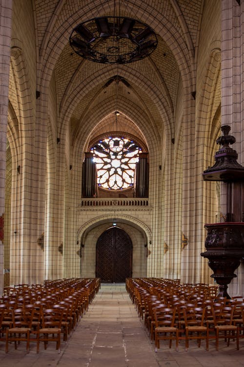 Kostnadsfri bild av arkitektur, interiör, kyrka