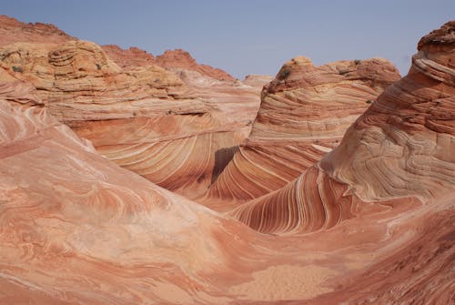 Arid Rock Formations in Arizona in USA