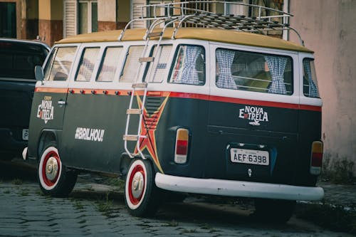 Black Volkswagen Type 2