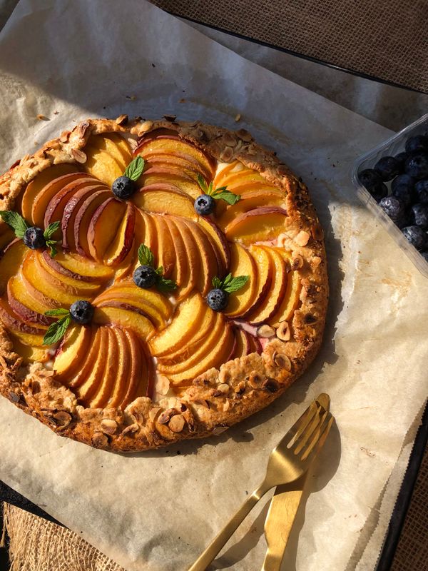 Peach Galette