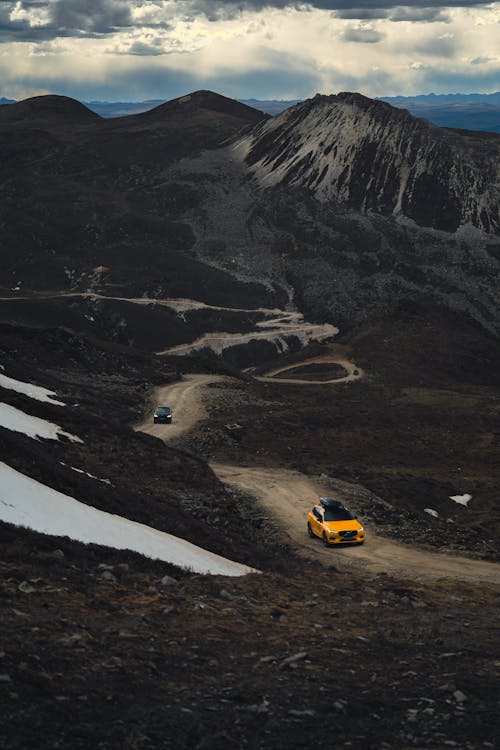 Immagine gratuita di auto, montagne, paesaggio