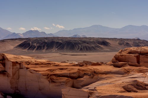 Free Barren Desert in Argentina Stock Photo