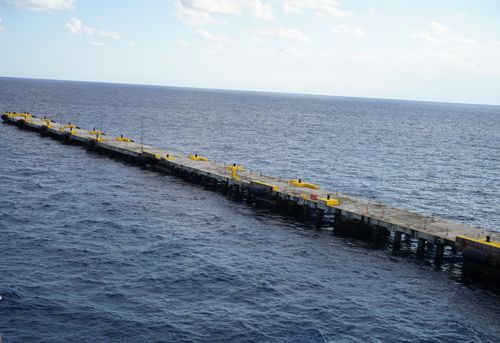 Free Costa Maya Pier Stock Photo