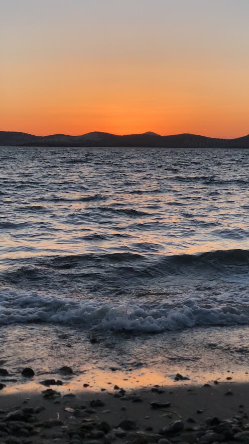 Gratis lagerfoto af bølger, hav, lodret skud