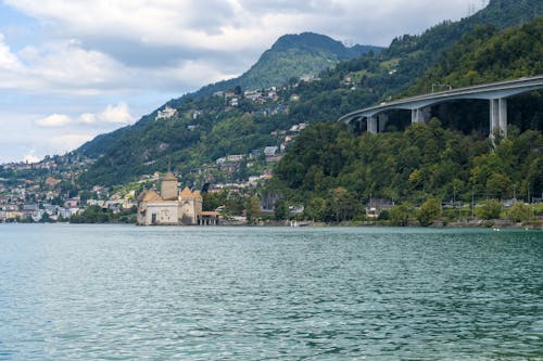 A Town by a Lake