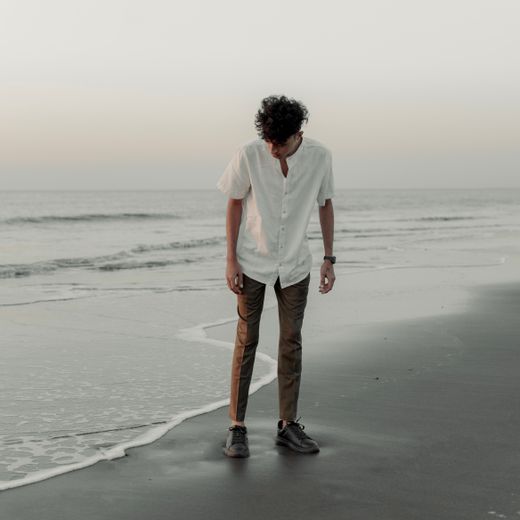 White linen shirt from the summer collection for men in Pune